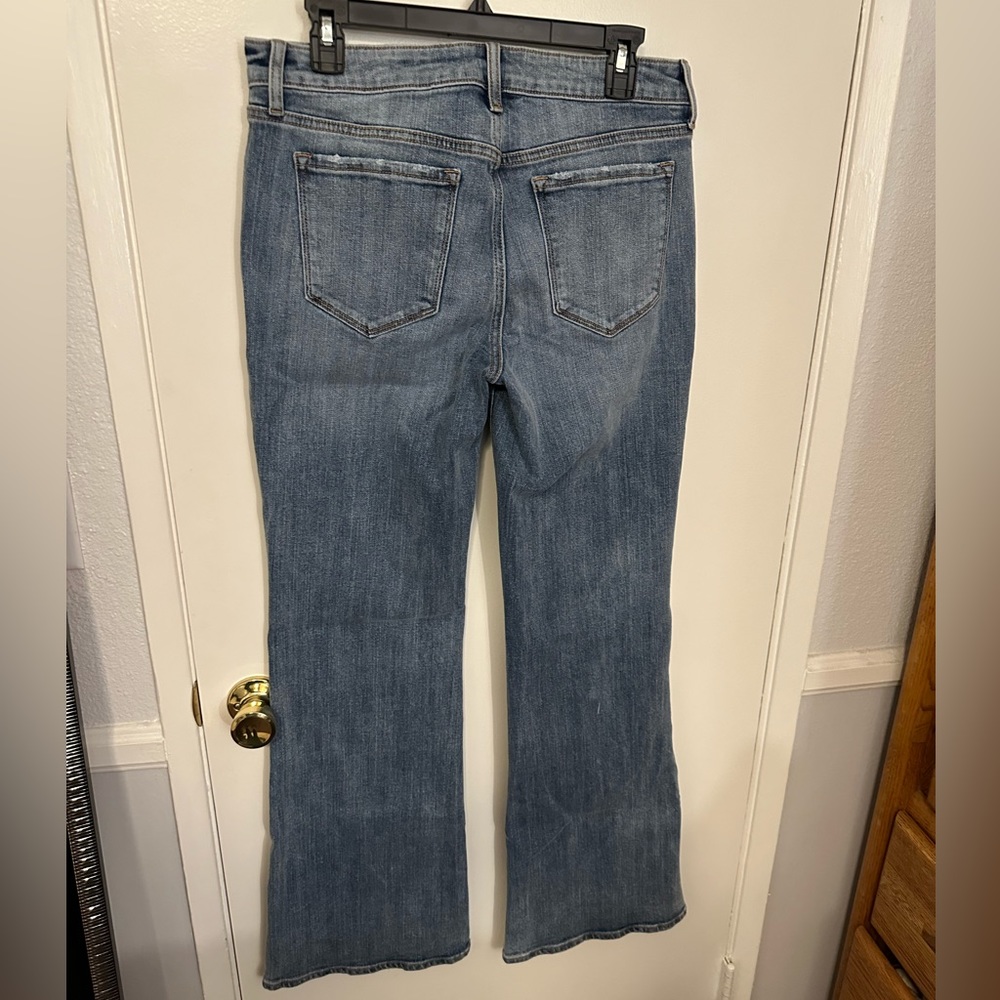 Fashion Nova. Denver drop waste stretch flare jean